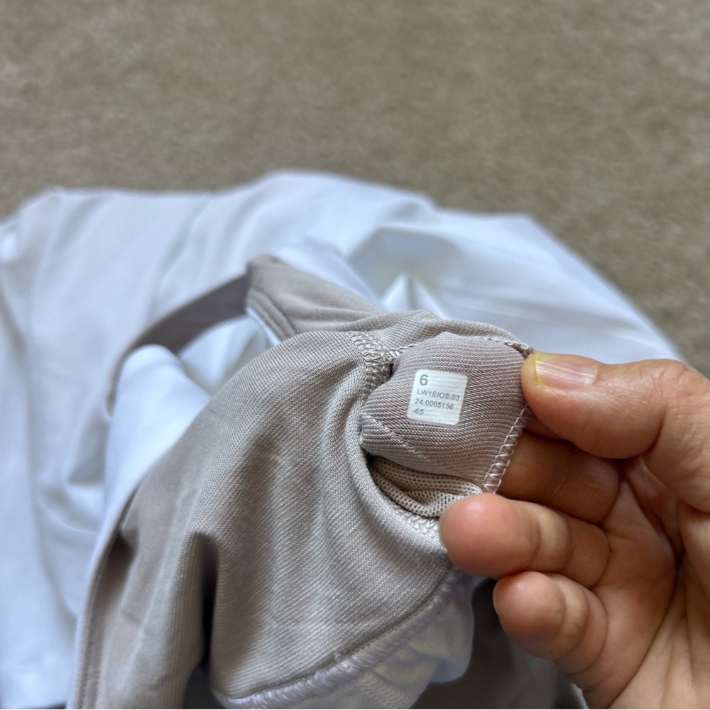11-21 NWT Size 6 Lululemon Align Dress White - Picture 8 of 11